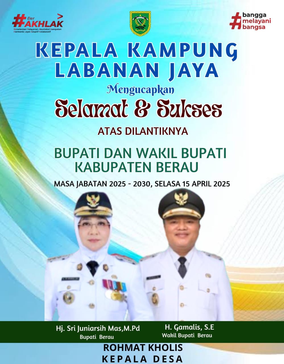 Iklan kepala kampung labanan jaya