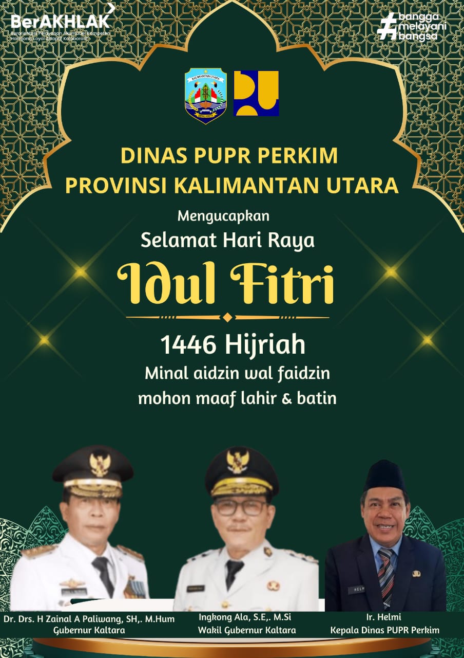 iklan dinas pupr hari raya