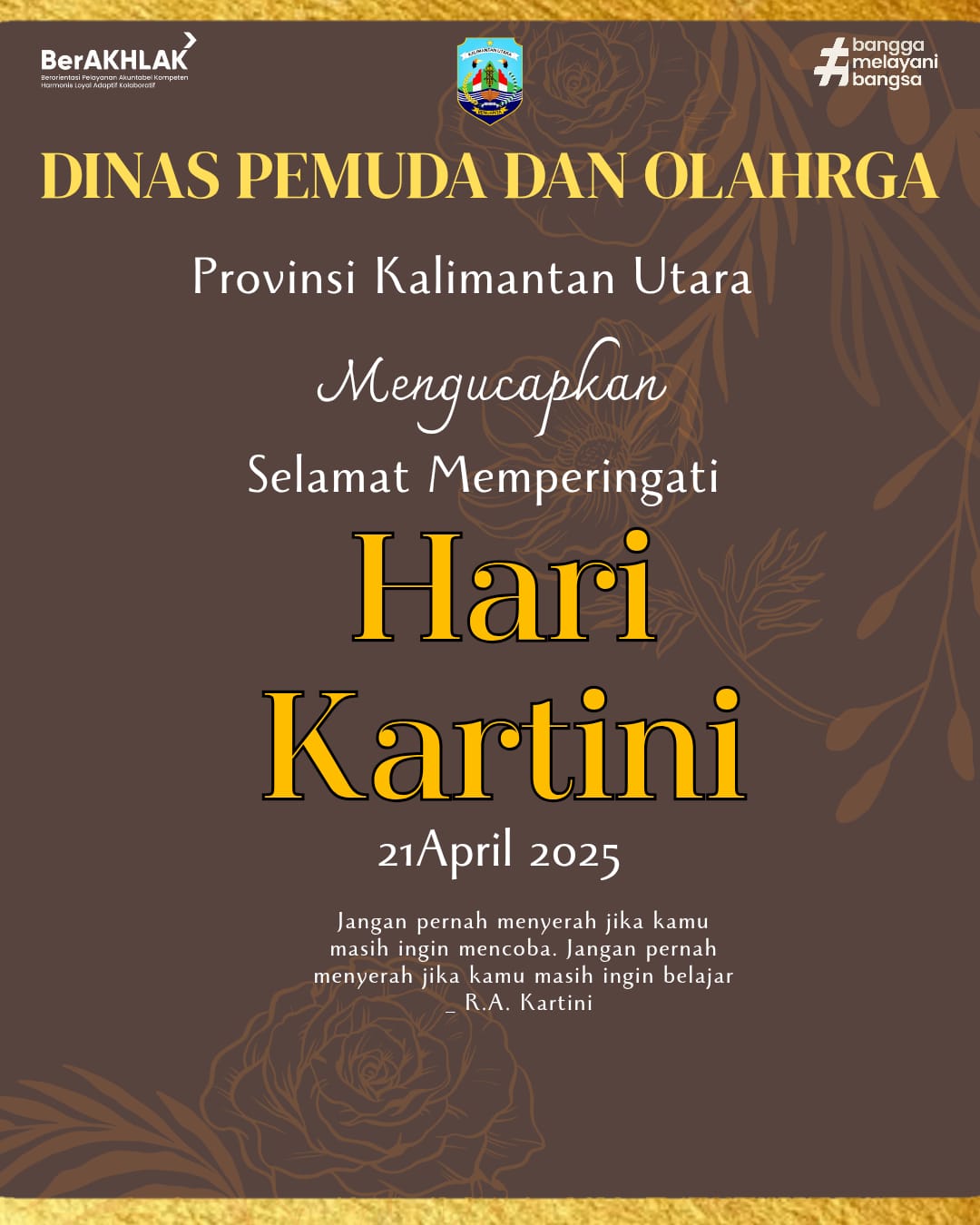 iklan memperingati hari kartini dispora